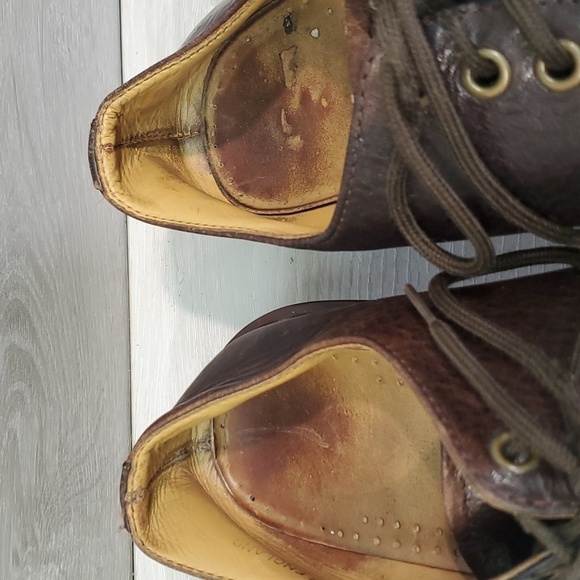 Vintage Doc Dr.Martens Mens Y2K Made in England boorish shoes sz UK 6 US 7 - Picture 6 of 15